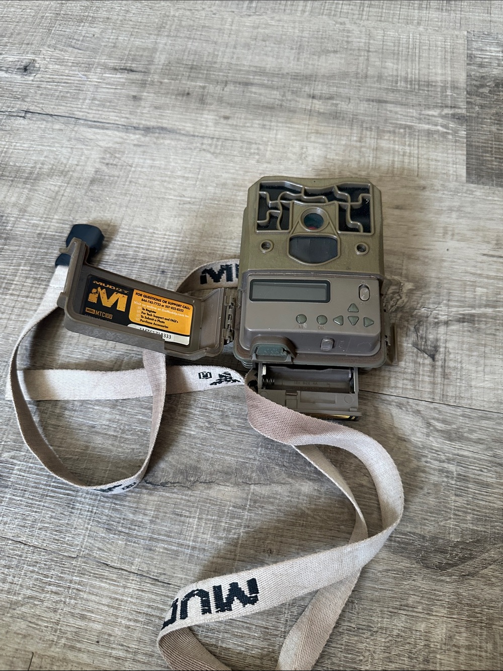 Moultrie Trail Camera with Strap - Olive Green